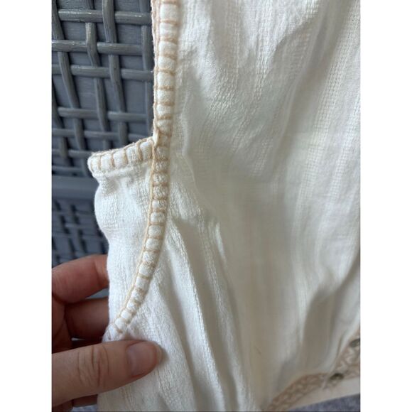 NWT Faherty Isla Egret top XS, $178 A20 - Picture 5 of 10